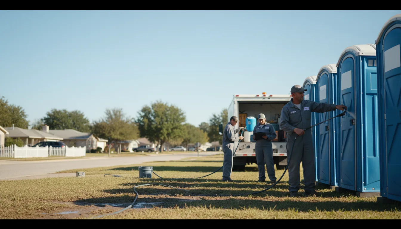 Long-Term Portable Toilet Rental in Moorhead, IA near me
